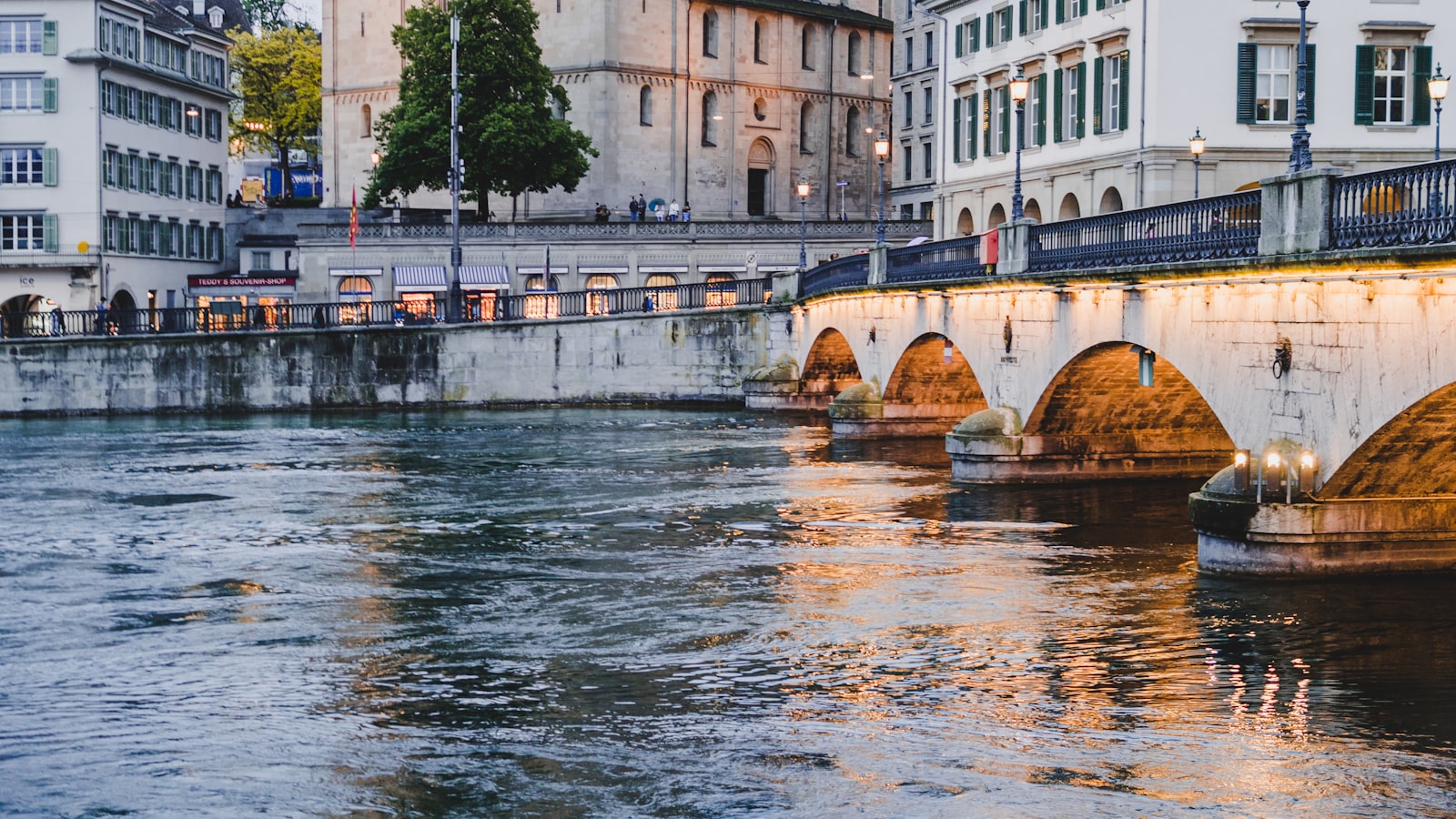 View of Zurich old town and the Grossmunster towers in Switzerland, representing Swiss crowdlending and SME finance.